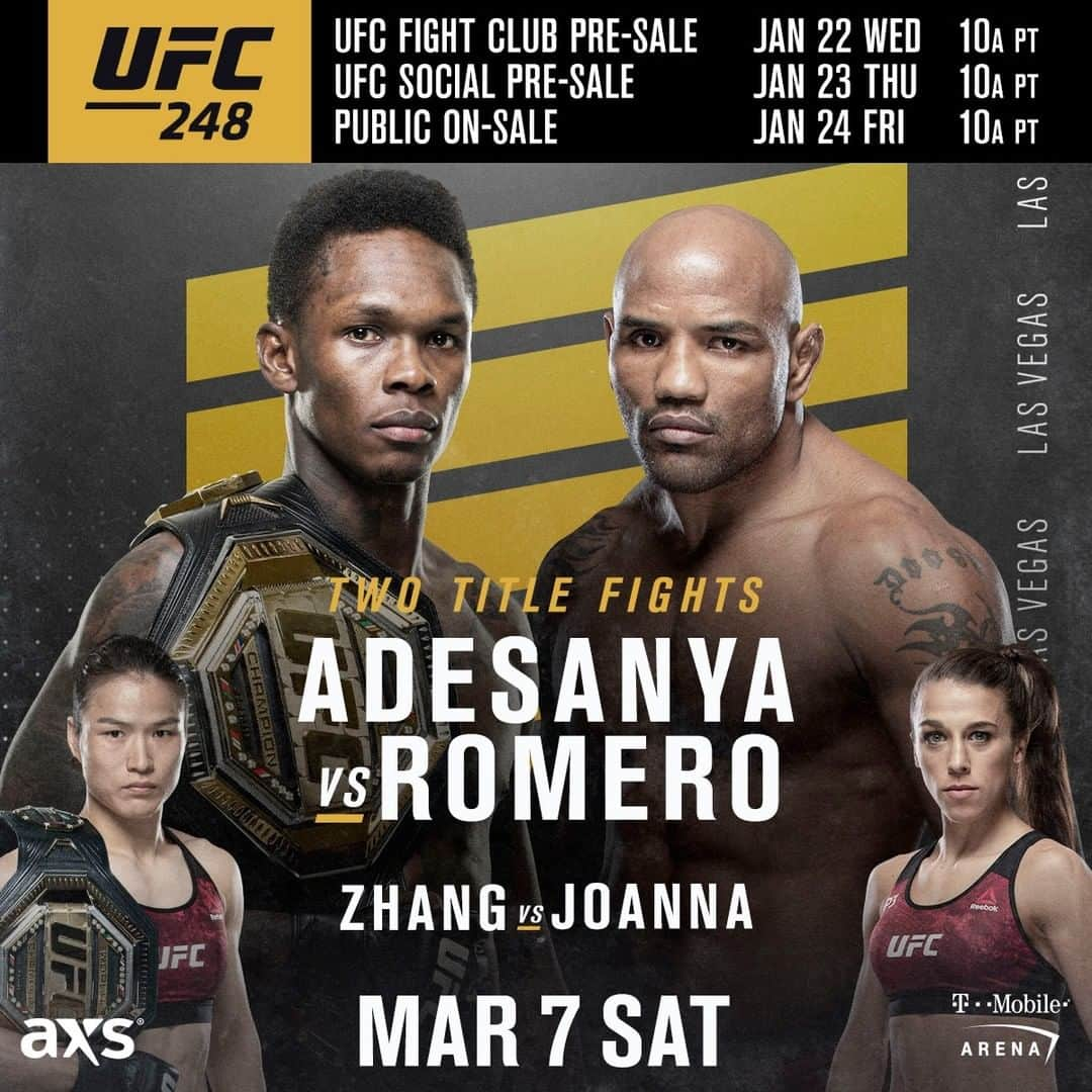 UFCさんのインスタグラム写真 - (UFCInstagram)「Vegas is getting spoiled 🤩 🏆 Two title fights are on their way this March ➡️ Tickets on-sale this Friday!」1月22日 4時22分 - ufc