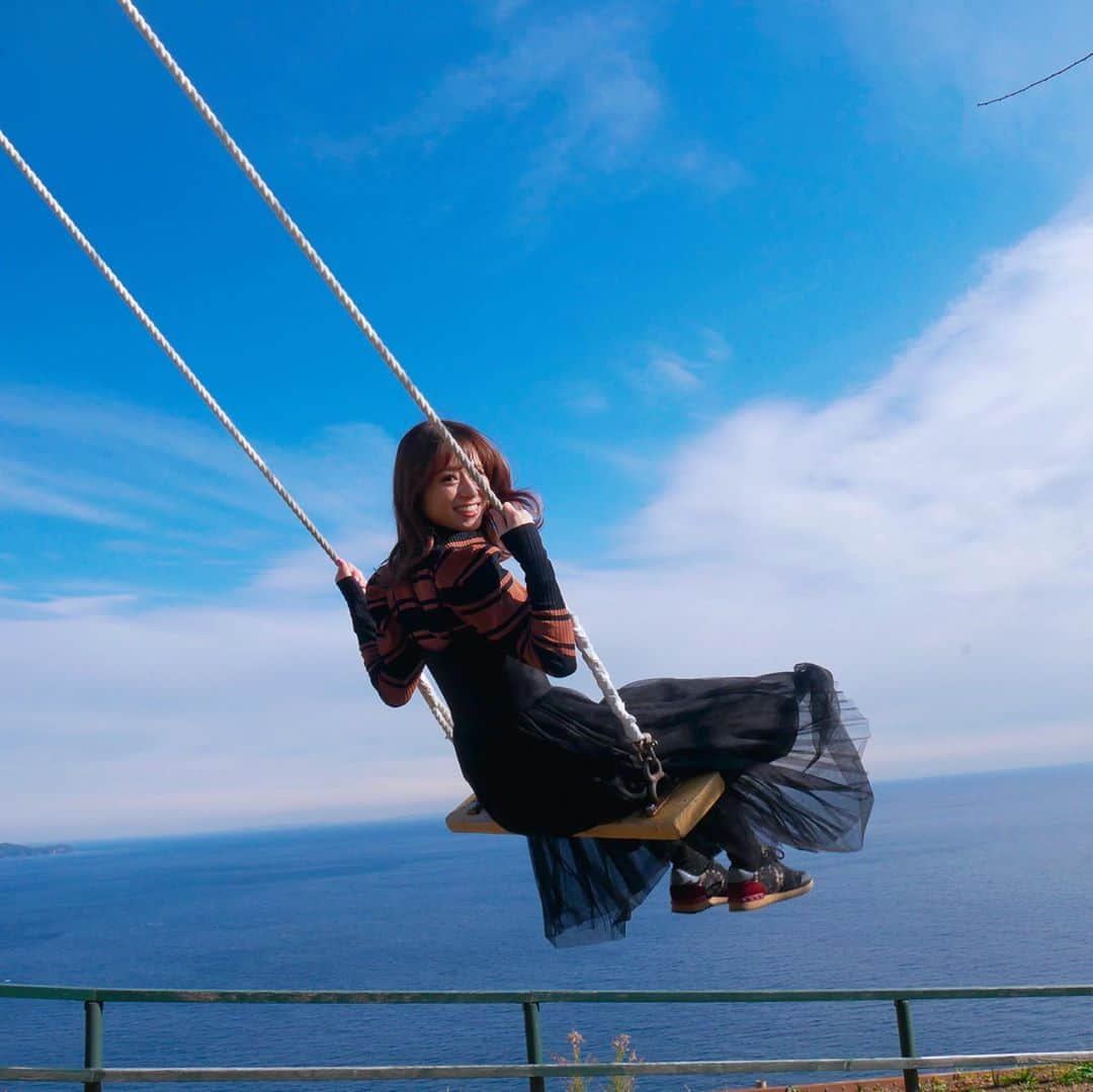 黒坂優香子さんのインスタグラム写真 - (黒坂優香子Instagram)「🌈 ・ 空まで飛んで行けそうな写真🕊」1月21日 20時07分 - yukakokurosaka0606