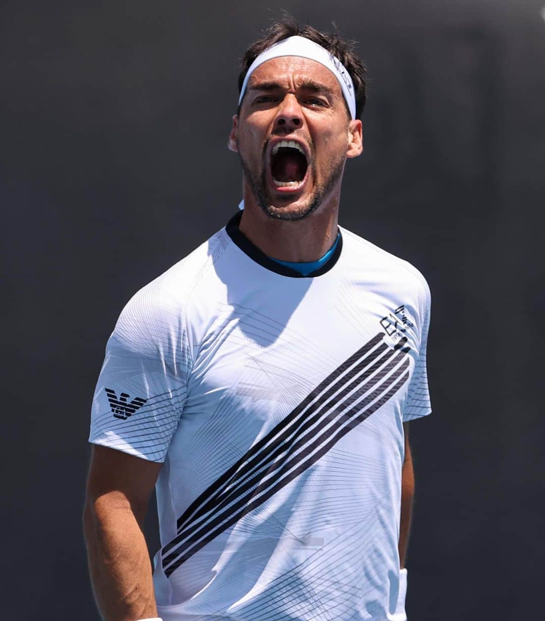 ファビオ・フォニーニさんのインスタグラム写真 - (ファビオ・フォニーニInstagram)「Forzaaaaa! 🦁 @australianopen」1月21日 20時51分 - fabiofogna