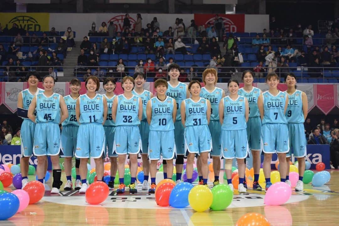 渡嘉敷来夢さんのインスタグラム写真 - (渡嘉敷来夢Instagram)「オールスター⭐️Team BLUE ありがとうございました‼︎」1月21日 20時53分 - tokashiki_10