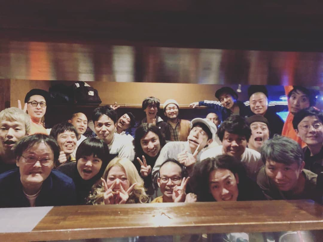 守谷日和さんのインスタグラム写真 - (守谷日和Instagram)「シャンプーハットこいでさん主催ボケの会。優しい人しかいませんでした。飲み過ぎて飲み過ぎて起きたら血の気０のむくみ100になってました。きもっ！ #ボケの会 #シャンプーハットこいで　さん . . #むくみ #きもっ」1月21日 21時59分 - moriyabiyori