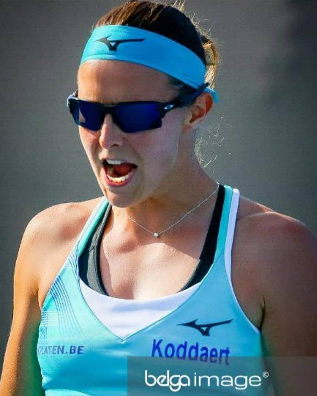 キルステン・フリプケンスのインスタグラム：「Fought my heart out and gave it all untill the very last point.. Sad about the final result.  Proud of the fighting spirit shown.  Keep roaring, always 🦁」