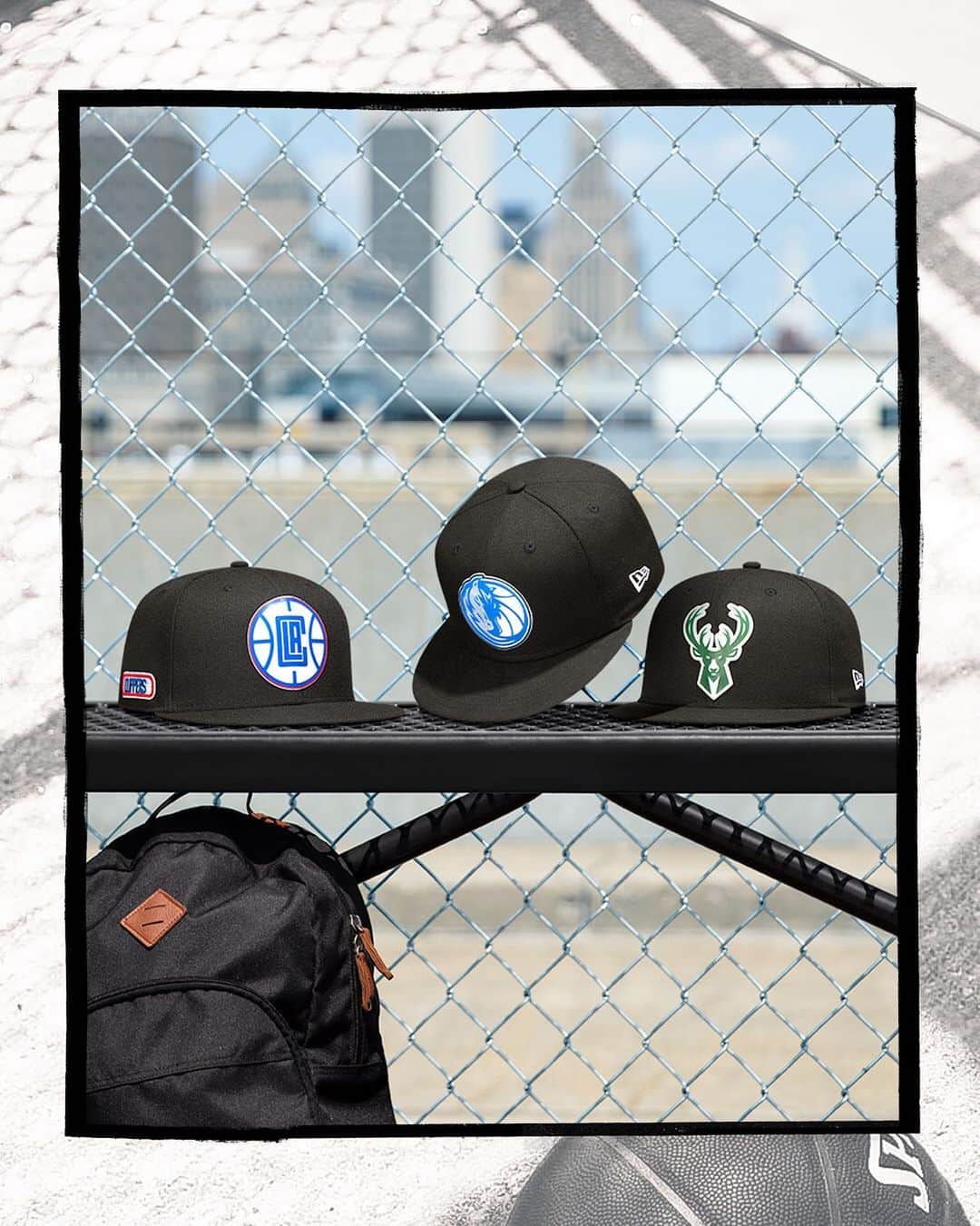 ニューエラ・キャップのインスタグラム：「Clean and simple says it all. The NBA Authentics: Back Half Series just dropped at neweracap.com」