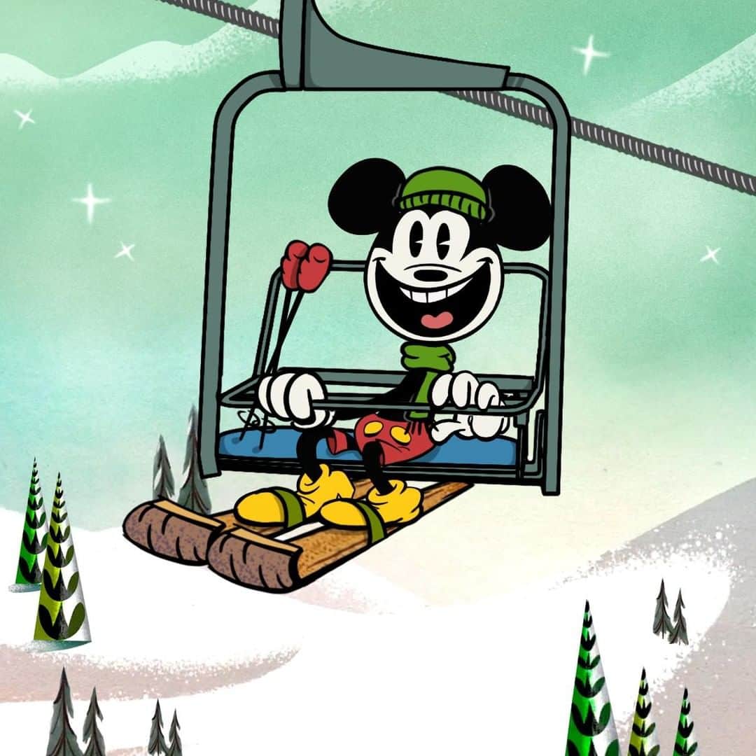 ミッキーマウスさんのインスタグラム写真 - (ミッキーマウスInstagram)「Did someone order a lift? ❄️😉🎿」1月22日 0時00分 - mickeymouse