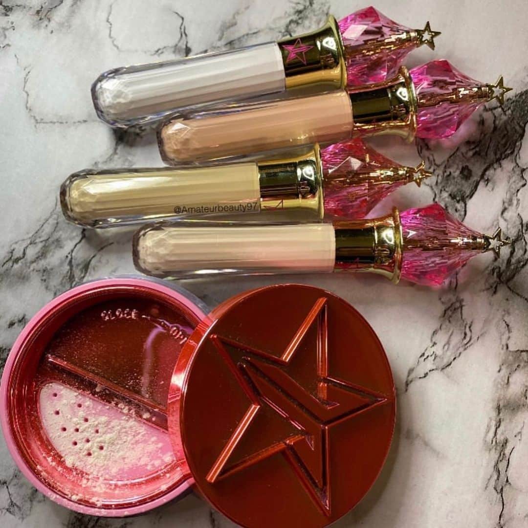 Jeffree Star Cosmeticsさんのインスタグラム写真 - (Jeffree Star CosmeticsInstagram)「Keep your under eyes snatched & flawless with our one & only #MAGICSTAR concealer and setting powder🌟 Photo by: @amateurbeauty97 💖 #jeffreestarcosmetics」1月22日 1時05分 - jeffreestarcosmetics