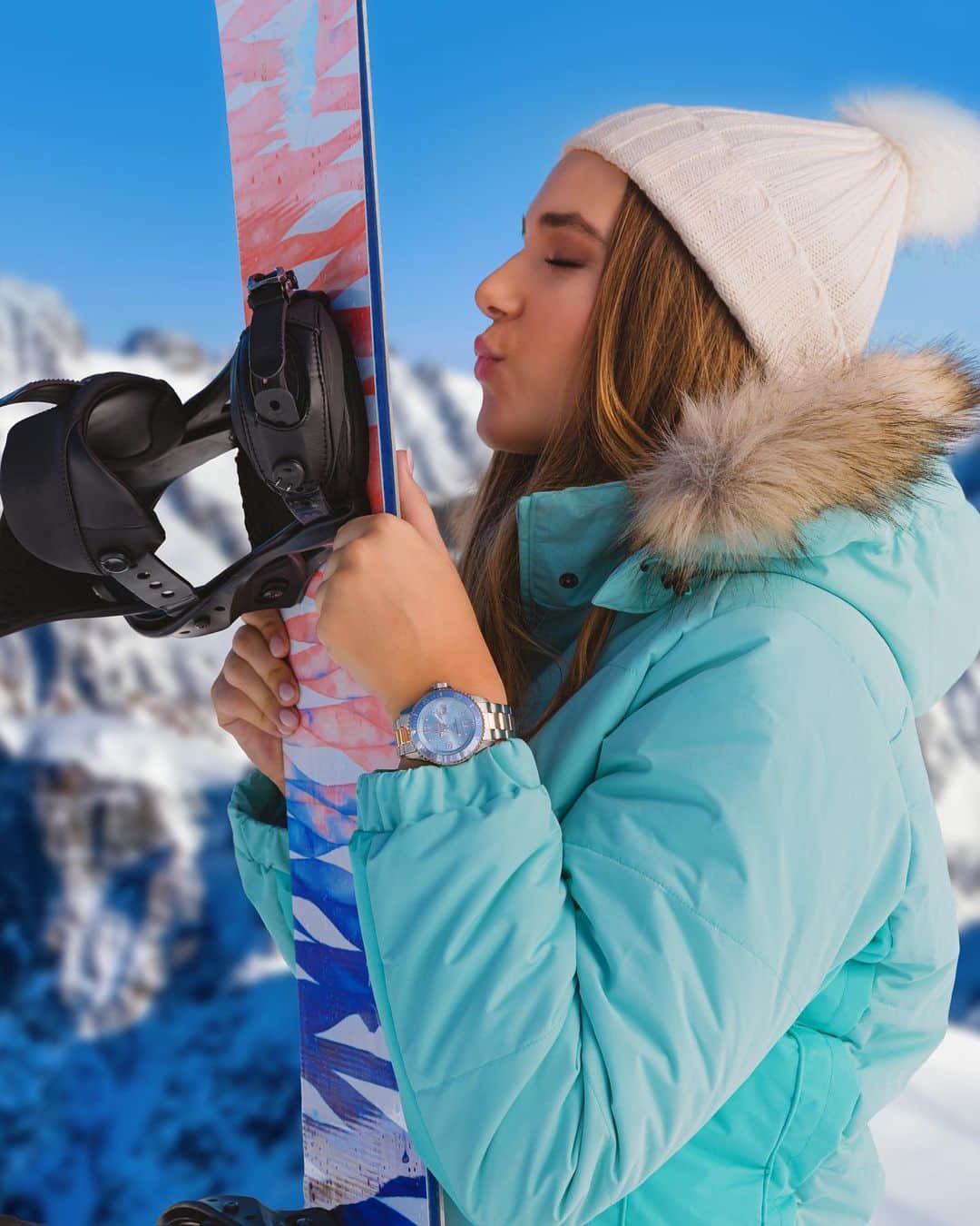 アイスウォッチさんのインスタグラム写真 - (アイスウォッチInstagram)「Paradise doesn’t have to be tropical ❄️ #icewatch #changeyoucan #icesteel #girl #snow #snowboard #winter #kiss #happy #girl #style #cold #outfits #ootd」1月22日 1時24分 - icewatch