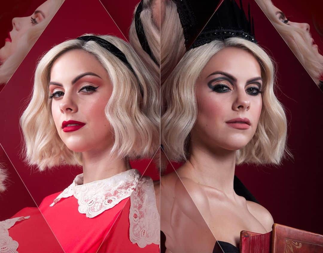 NYX Cosmeticsさんのインスタグラム写真 - (NYX CosmeticsInstagram)「@sophiehannah lets her inner darkness shine & serves up her witchiest look rocking our limited edition @sabrinanetflix collection! 🖤 ✨ Stream #CAOS Part 3 1/24 || @sophiehannah #nyxcosmeticsforSabrina #nyxcosmetics #nyxprofessionalmakeup #caos」1月22日 1時48分 - nyxcosmetics