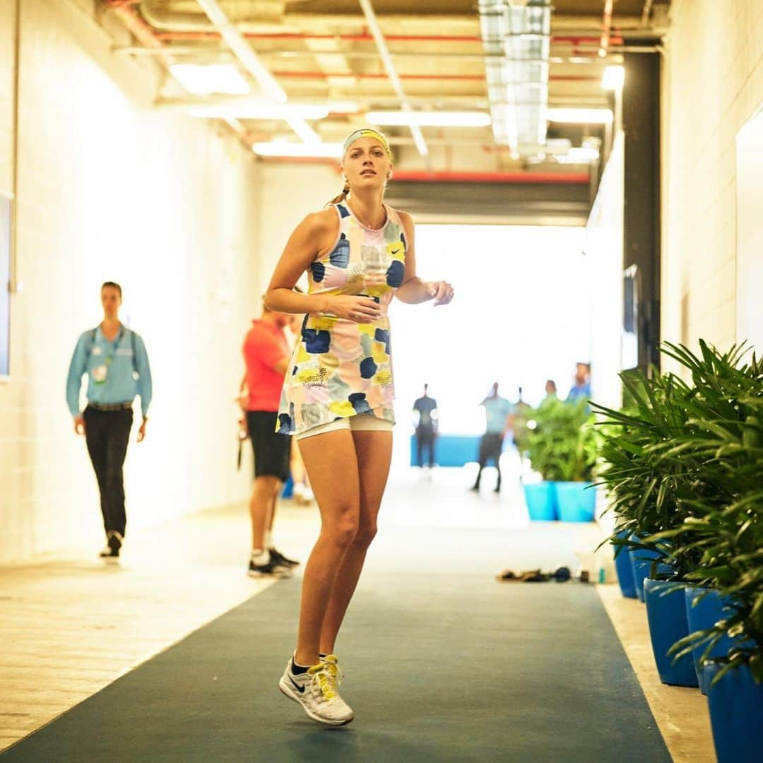 PetraKvitovaさんのインスタグラム写真 - (PetraKvitovaInstagram)「Game face 🔛  #ausopen . 📷 @adampretty @australianopen」1月22日 12時31分 - petra.kvitova