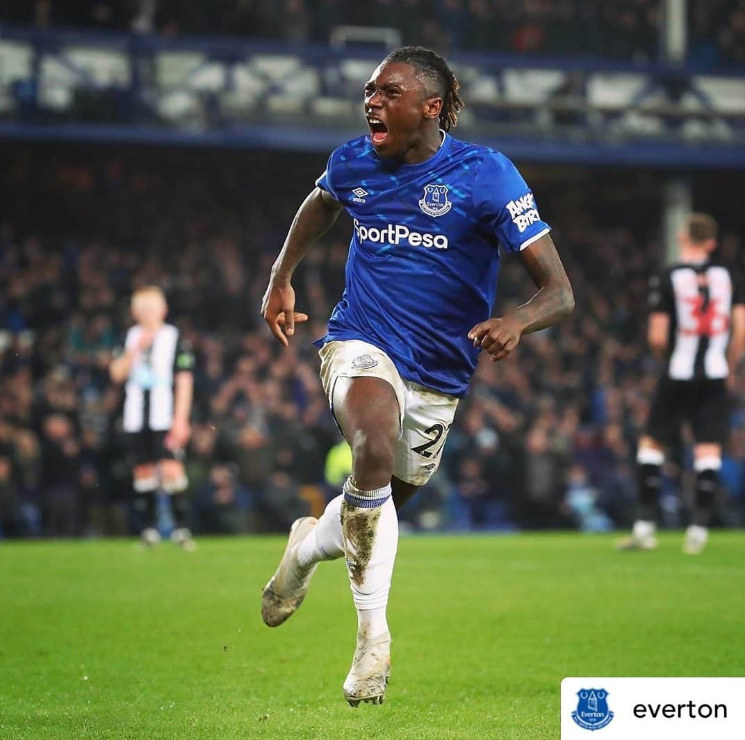 プレミアリーグさんのインスタグラム写真 - (プレミアリーグInstagram)「All the 1️⃣st PL goal feels!  #repost • @everton  Get in, @moise_kean!」1月22日 5時23分 - premierleague