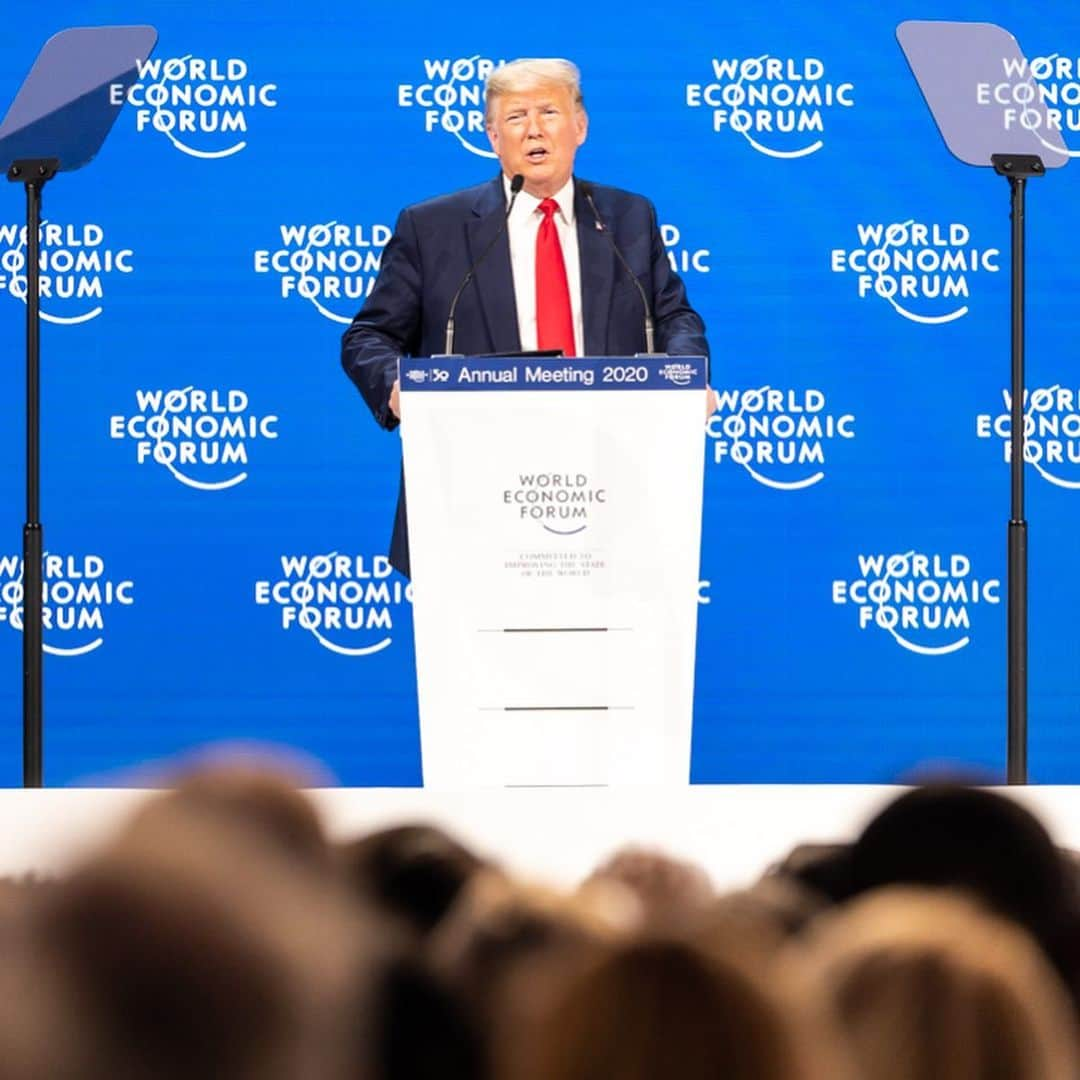 ドナルド・トランプさんのインスタグラム写真 - (ドナルド・トランプInstagram)「#WEF2020 #Davos #Switzerland」1月22日 6時17分 - realdonaldtrump