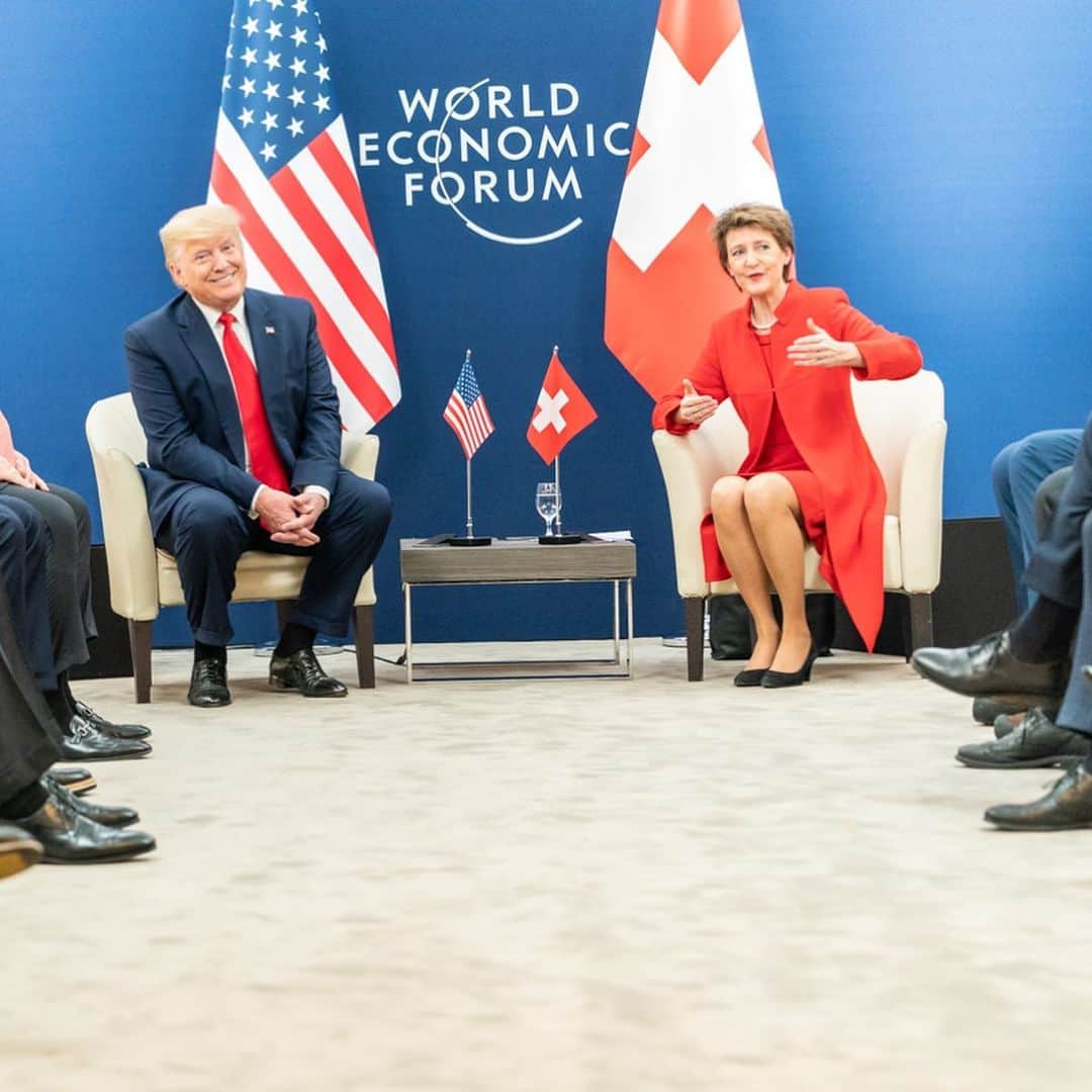 ドナルド・トランプさんのインスタグラム写真 - (ドナルド・トランプInstagram)「#WEF2020 #Davos #Switzerland」1月22日 6時17分 - realdonaldtrump
