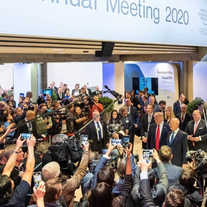 ドナルド・トランプさんのインスタグラム写真 - (ドナルド・トランプInstagram)「#WEF2020 #Davos #Switzerland」1月22日 6時17分 - realdonaldtrump