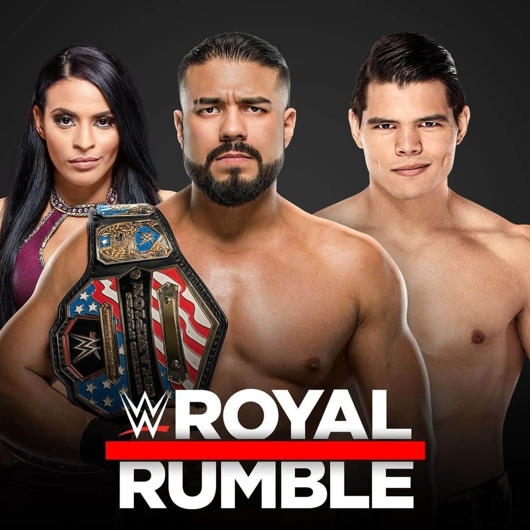 WWEさんのインスタグラム写真 - (WWEInstagram)「At #RoyalRumble, @andradealmas (w/ @zelina_vegawwe) will defend his #USTitle against @humberto_wwe!」1月22日 8時00分 - wwe