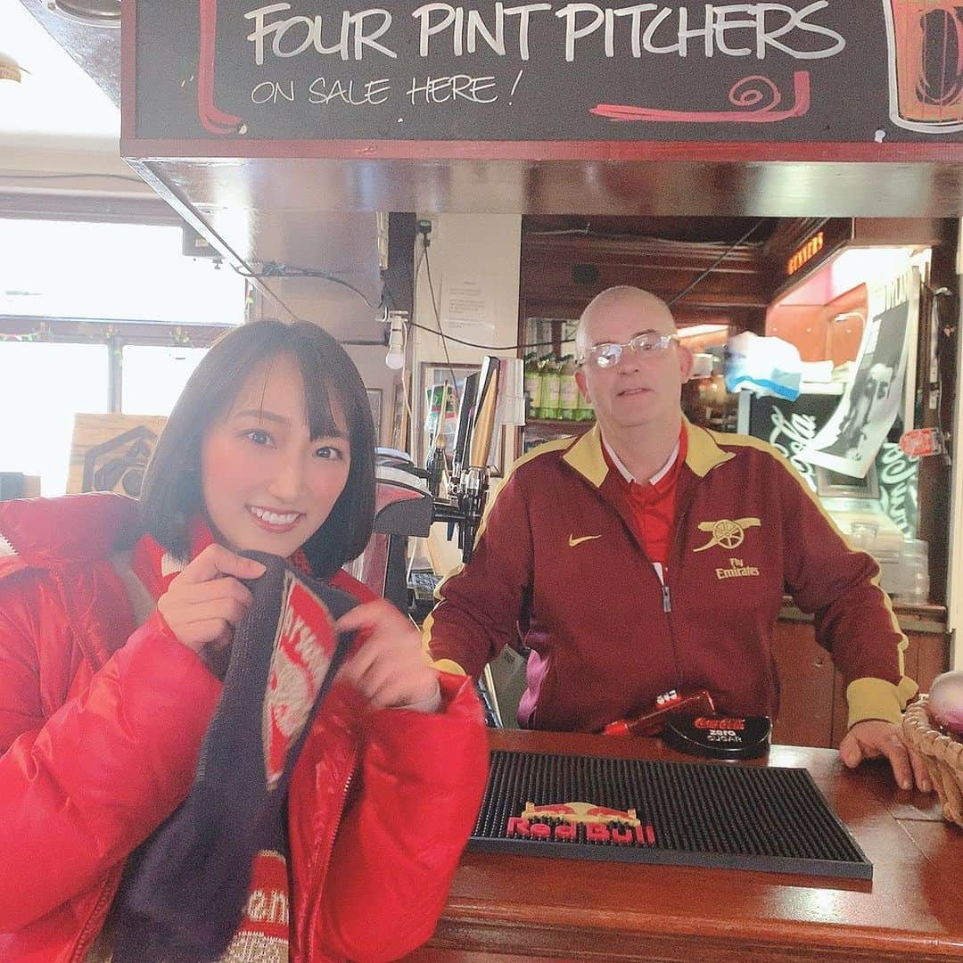 笹木香利さんのインスタグラム写真 - (笹木香利Instagram)「きょうは THE GOONERS PUB のオーナーも ニッコニコだとおもうわ♡」1月22日 8時57分 - kaorisasaki_official