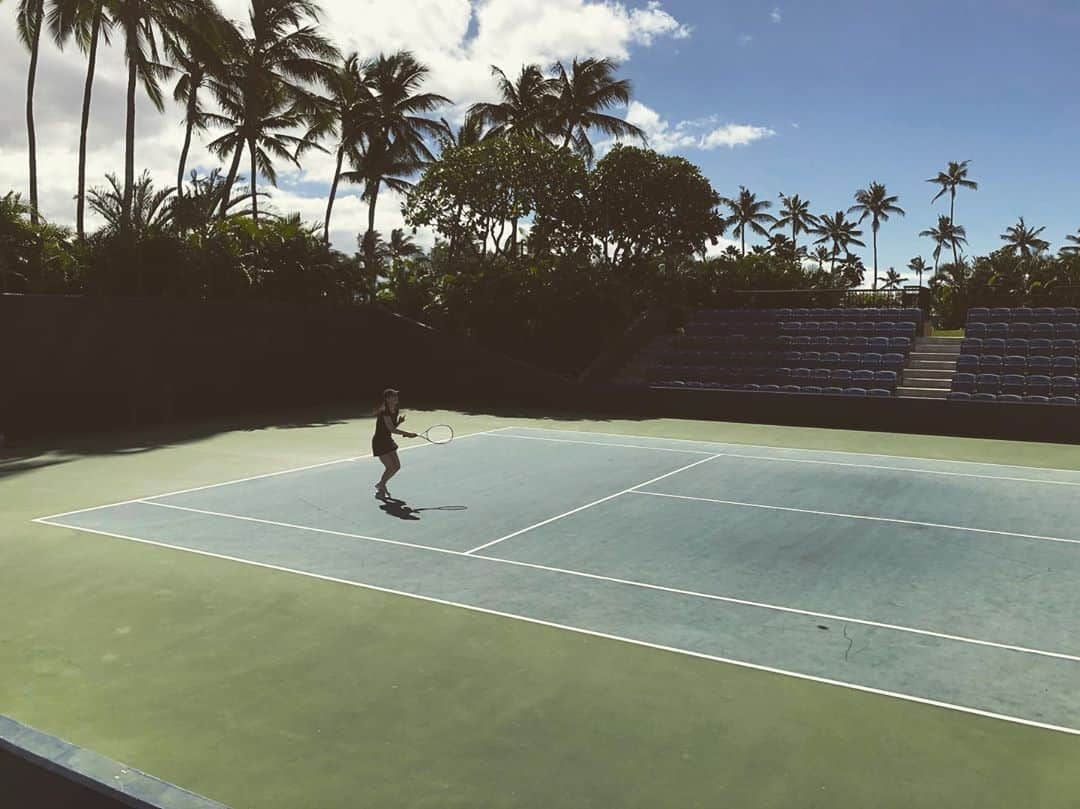 中村アンさんのインスタグラム写真 - (中村アンInstagram)「🎾🎾🎾」1月22日 9時03分 - cocoannne