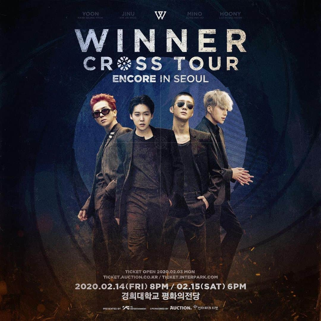 WINNERさんのインスタグラム写真 - (WINNERInstagram)「[➕CROSSTOUR✖️] ENCORE IN SEOUL ⠀ MORE INFO > https://ygfamily.com/event/WINNER/CROSSTOUR ⠀ #WINNER #위너 #CROSS_TOUR #ENCORE_IN_SEOUL #YG」1月22日 11時00分 - winnercity