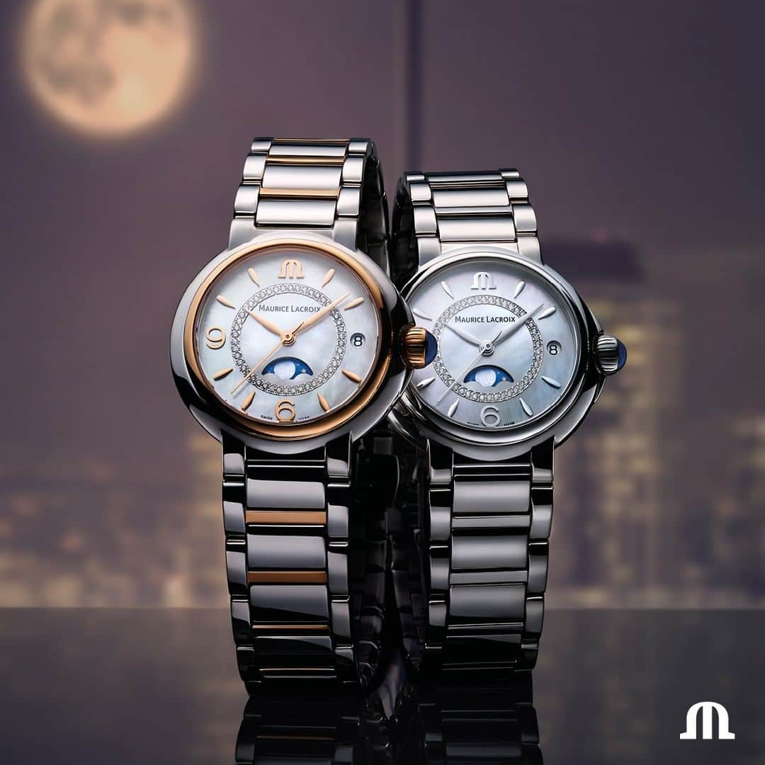 モーリスラクロアさんのインスタグラム写真 - (モーリスラクロアInstagram)「We are very excited to share with you our latest timepiece.  Our new #FIABA Moonphase blends functionality, glamour and style. In addition, you get to travel with the moon in your pocket. #ShareYourLove #YourTimeIsNow  #MauriceLacroix #watchforher #forher #watchforwomen #watchesforwomen #womenswatch #womenspartner #girlswatch #giftforher #gifther #herwatch #femininewatch #hertime #timeforher #girlstime #modernwoman #befeminine #ladieswatch #womensfashion #luxurywatchforher #hertimepiece #accessories #wristwatch #premiumladieswatches」1月22日 22時00分 - mauricelacroix