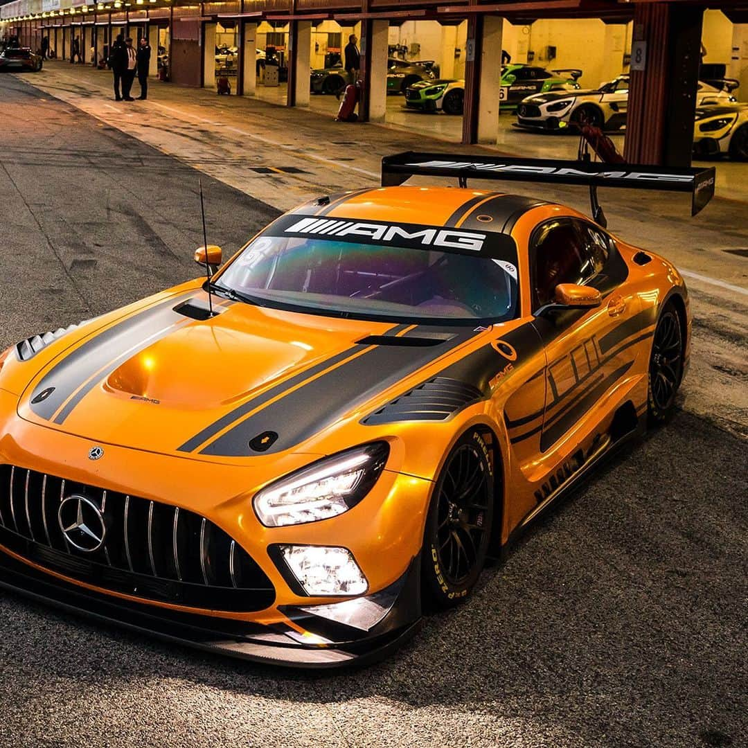 Mercedes AMGさんのインスタグラム写真 - (Mercedes AMGInstagram)「Secret ingredients for the perfect racetrack experience: 👉🏼AMG Driving Academy 👉🏼Mercedes-AMG GT3 👉🏼World-famous racing circuit 👉🏼Your best friends  Visit www.amg-experiences.com for more details. An offer of the AMG Experiences GmbH.  #amgdrivingacademy #amgwintersporting #drivingperformance #MercedesAMG #AMGexperiences #Power #Passion #Mercedes #worldsfastestfamily」1月22日 22時06分 - mercedesamg