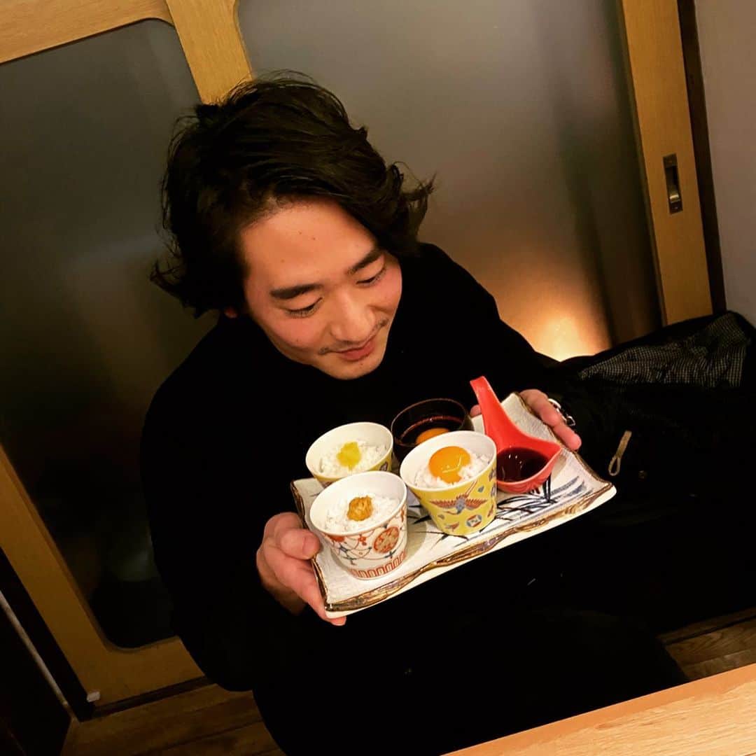 ダイキさんのインスタグラム写真 - (ダイキInstagram)「卵かけ御飯とつくね」1月22日 22時40分 - daiki_sugiura0619