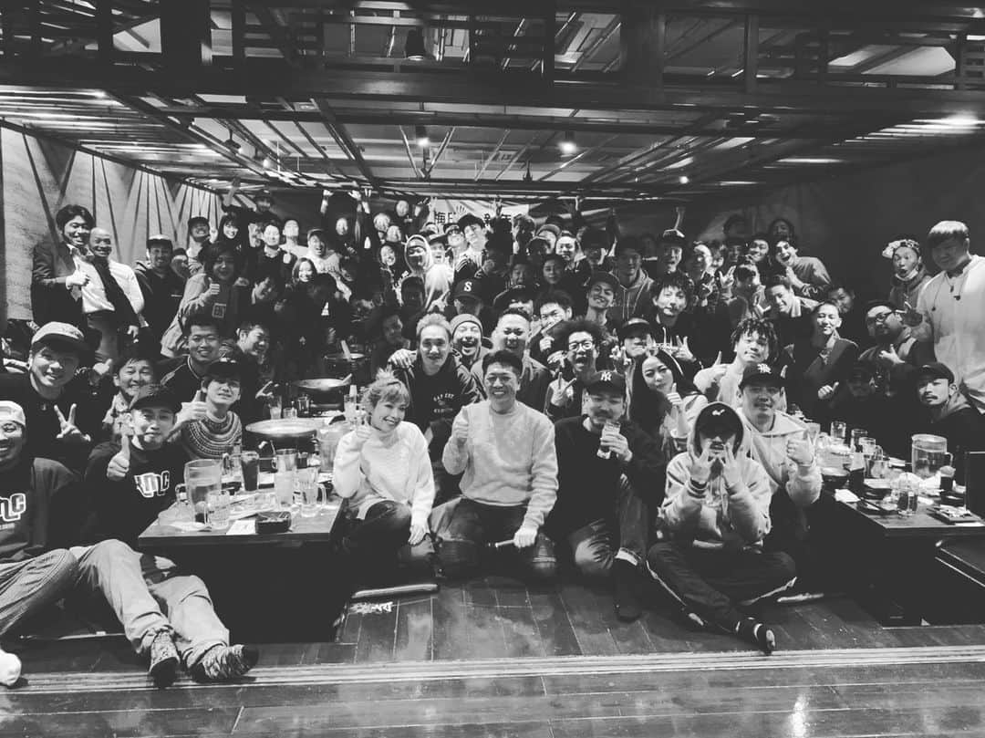 Hisatomiのインスタグラム：「様々な分野のプロの集まる梅田会 100人規模の新年会は圧巻 梅田さんありがとうございました。」