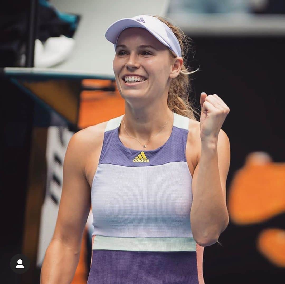 CarolineWozniackiさんのインスタグラム写真 - (CarolineWozniackiInstagram)「All the feels😃😁💪🏻🙌🏼」1月22日 15時30分 - carowozniacki