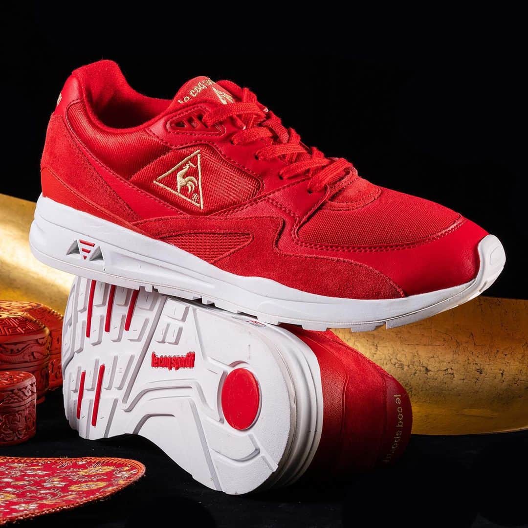 のインスタグラム：「【LCS R800 -Chinese Red-】 2020.1.25(sat) Release.  #shareyourlcs #lecoqsportif #lecoqsportifavant #sports #cycling #fashion #frenchsports #tricolor #sneaker」
