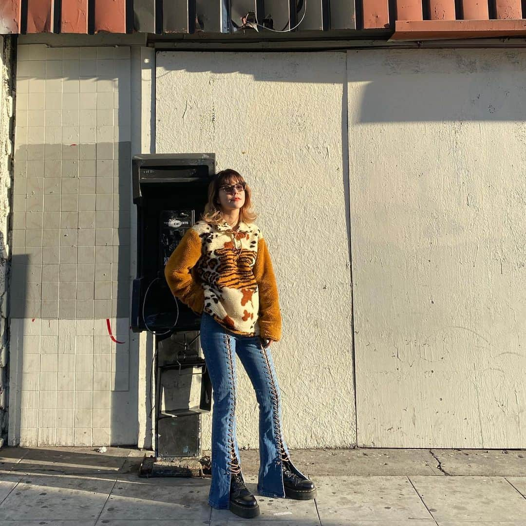 長澤メイさんのインスタグラム写真 - (長澤メイInstagram)「#mei_outfit 🐅🦓🐆🐄」1月22日 17時01分 - xxmeixx1208