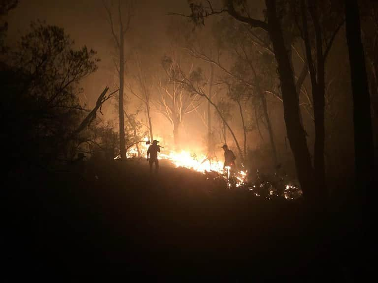 ケーシー・ストーナーさんのインスタグラム写真 - (ケーシー・ストーナーInstagram)「Raising money for the Australian Bushfire relief is very personal for me, these are images from my property near Tamworth in rural NSW, which came within striking distance of the fires. The fires got within 300 yards of the boundary line at the property, and my cousin, who manages the property and staff have been fighting the fires for months now. Most recently they have been working 19-hour days to retain the property and defend it from the fires whilst also being volunteer firefighters. It’s been heartbreaking knowing people there and what they’ve been through.  Please help me to raise as much money as possible for the Australian Bushfire Relief by bidding on my racing suit at https://www.pickles.com.au/campaigns/casey-stoner. International bidders need to email to register 24hrs prior to the auction closing by emailing servicedesk@pickles.com.au.」1月22日 16時57分 - official_cs27