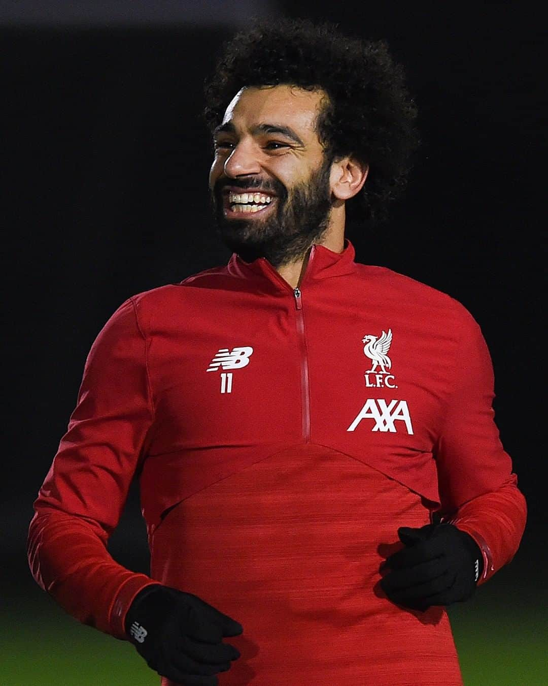 リヴァプールFCさんのインスタグラム写真 - (リヴァプールFCInstagram)「All smiles from Mo in training 😁🔴 #LFC #LiverpoolFC #Liverpool #Salah」1月22日 17時19分 - liverpoolfc