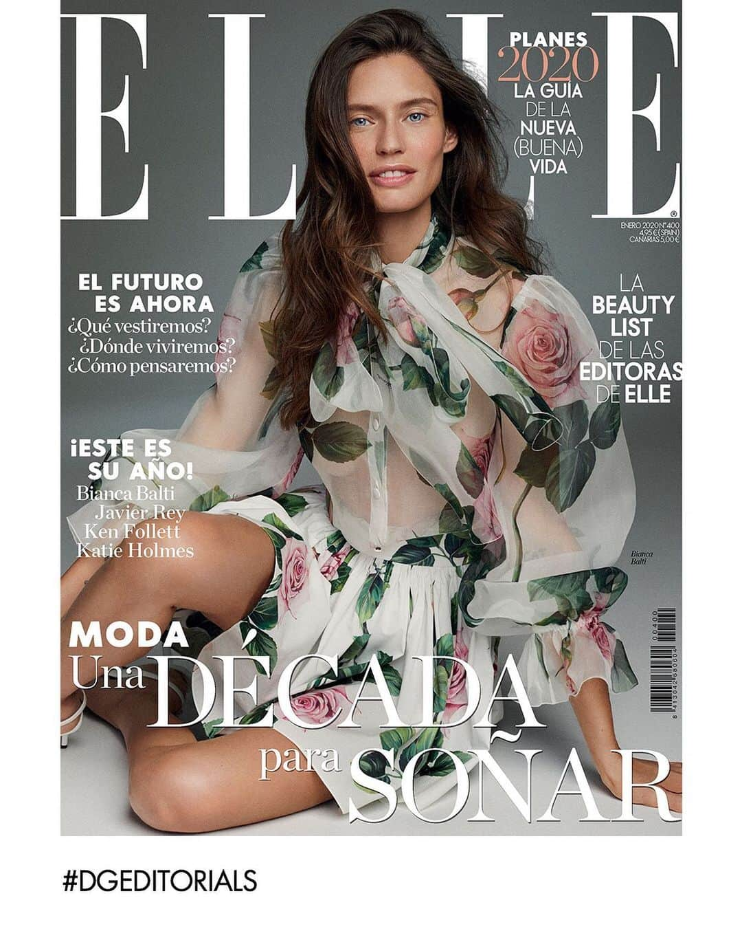 ドルチェ&ガッバーナさんのインスタグラム写真 - (ドルチェ&ガッバーナInstagram)「Bianca Balti wears Dolce&Gabbana on the cover of @elle_spain.  Produced by @sylviamontoliuelle and @carolabianchi1  Photography by @xavigordo Make up by @rachidtahar Hair by @gabrytrezzi  #DGWomen #DGCelebs #DGFamily #DGEditorials」1月22日 18時28分 - dolcegabbana