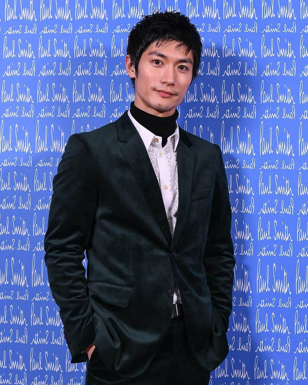希少 Paul Smith ポールスミス 三浦春馬着用 セットアップ 悪 スーツ