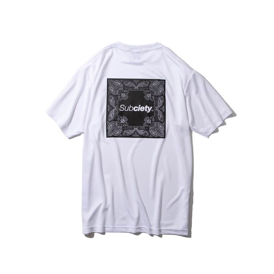 Subciety Subciety Officialさんのインスタグラム写真 - (Subciety Subciety OfficialInstagram)「BANDANNA DRY TEE #SBCYSport #Subciety」1月22日 19時00分 - subciety_official