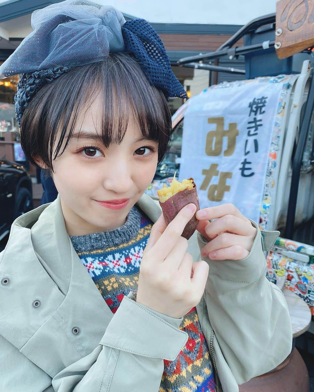 咲良菜緒さんのインスタグラム写真 - (咲良菜緒Instagram)「ちらりっ🍠💓」1月22日 19時10分 - nao_sakura_official