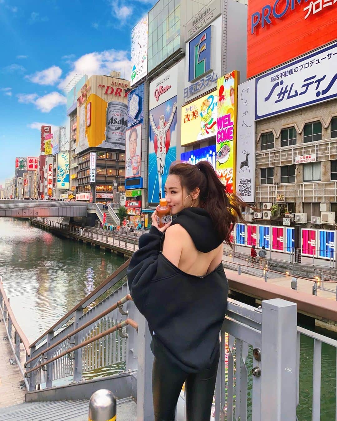 kailynne Zhangのインスタグラム：「第一次來大阪 你們來這都會去哪？」
