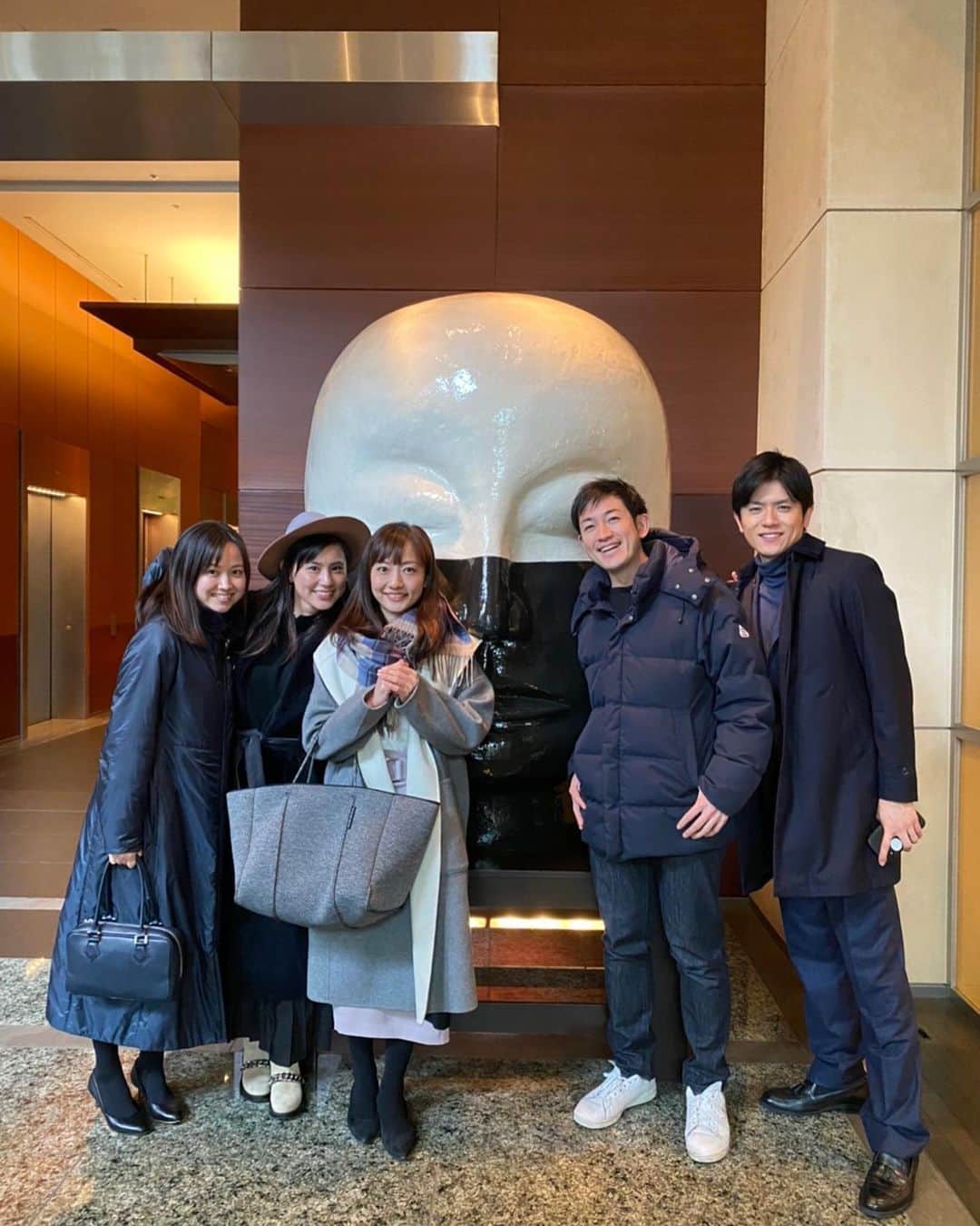 青木佐知のインスタグラム：「・ 久しぶりの同期会、昼の部。 話は尽きない。 夜の部も近く開催。 同期の存在はありがたいなー🙏✨ ありがとう🥰」