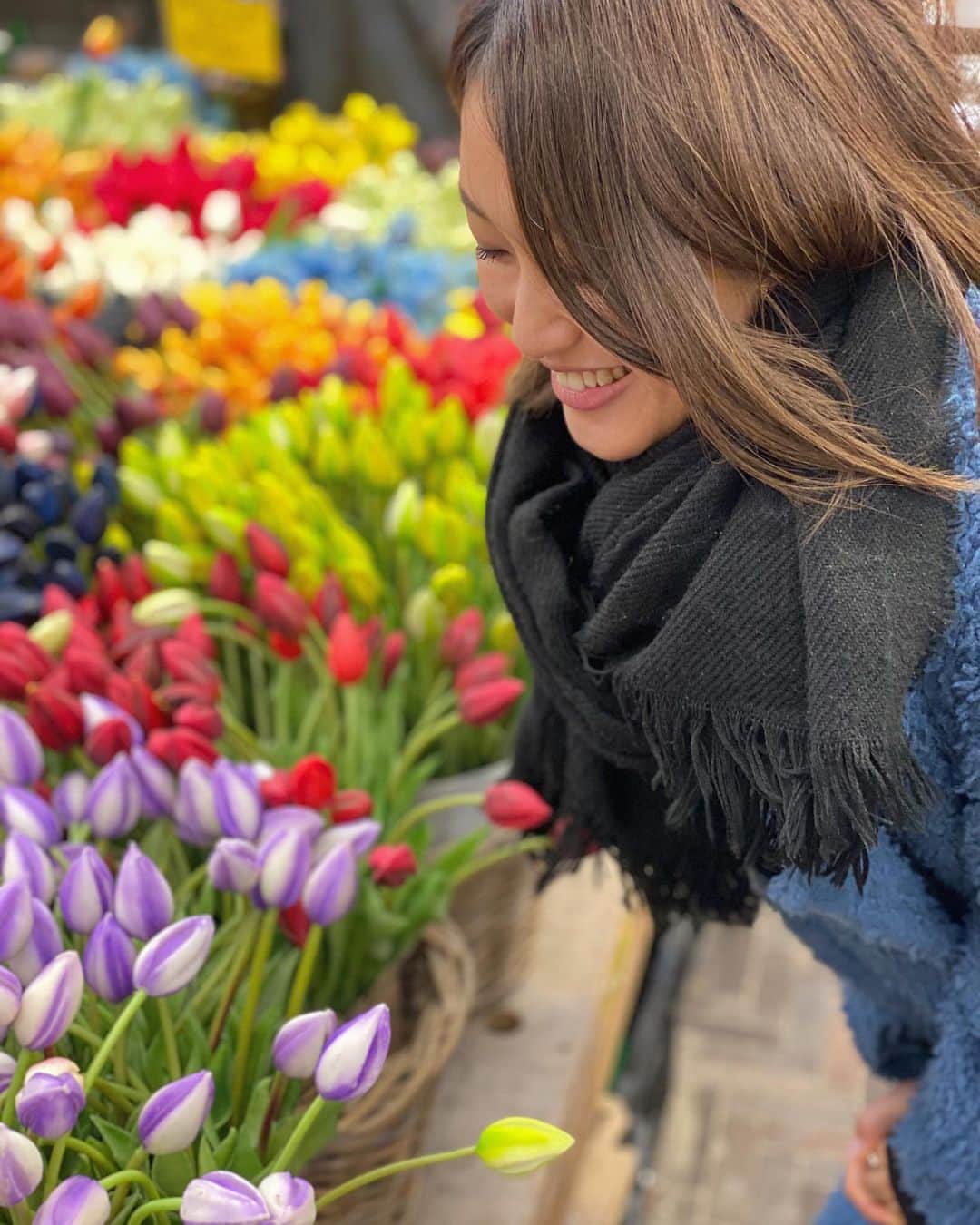 上枝恵美加さんのインスタグラム写真 - (上枝恵美加Instagram)「🌷🌷🌷🌷🌷🌷🌷🌷 ． ． ． #amsterdam #tulips #チューリップ #travelphoto #アムステルダム」1月22日 21時20分 - emika_kamieda
