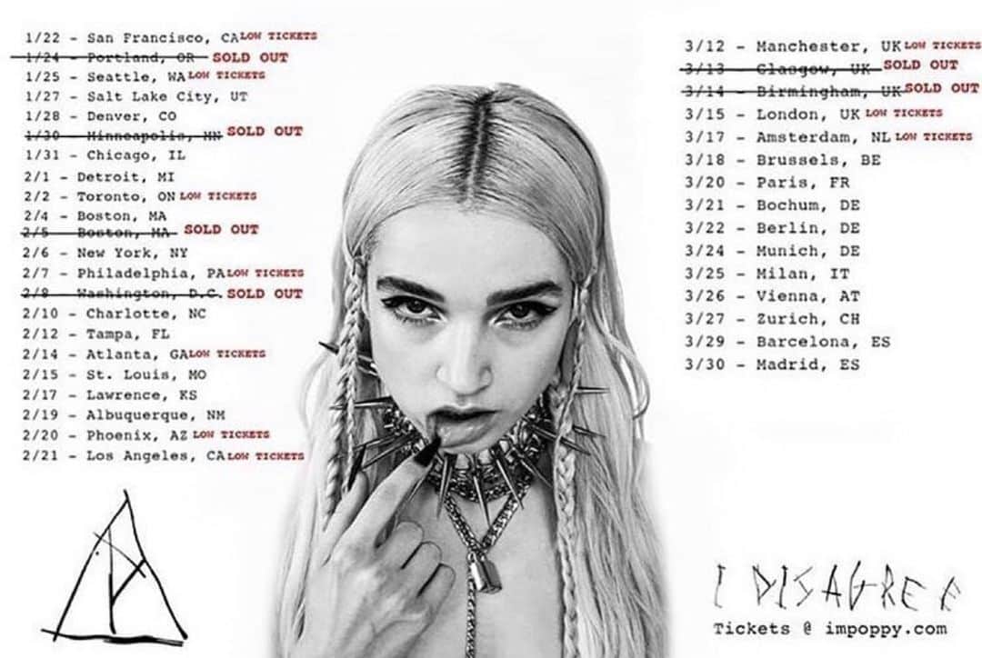 ジョエル・マッデンのインスタグラム：「@impoppy 🖤 @mddnco」