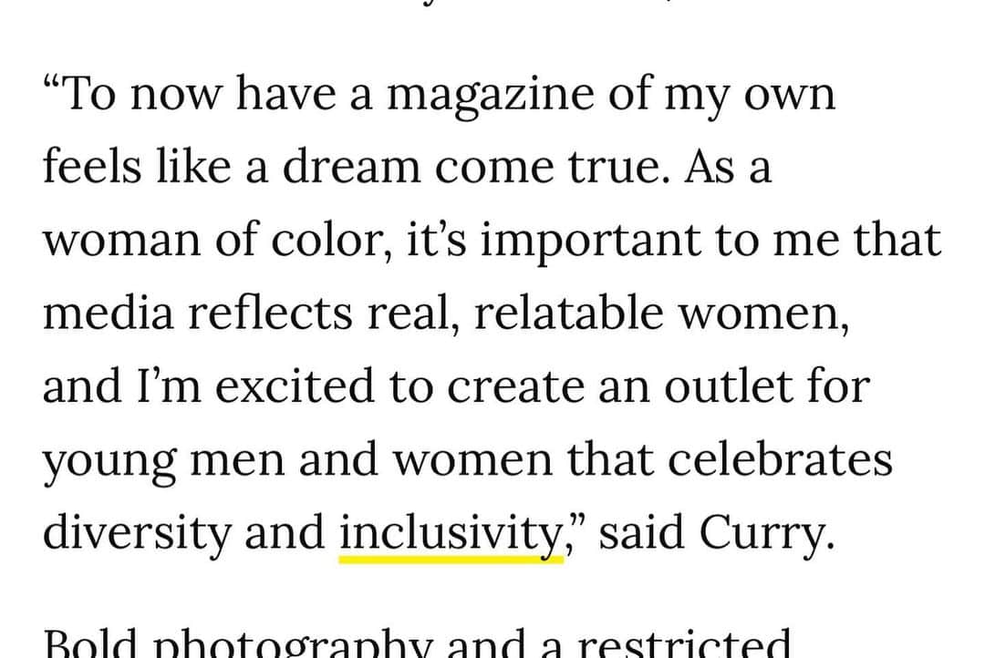 エイヨシャ・カレーさんのインスタグラム写真 - (エイヨシャ・カレーInstagram)「I am so thrilled that my new lifestyle magazine was announced today! This is an absolute dream come true! I can’t wait to share it with all of you. As a woman of color, it’s important to me that media reflects real, relatable women, and I’m excited to create an outlet for young men and women that celebrates diversity and inclusivity. A HUGE thank you to @meredithcorporation  for believing in me and my vision and my wonderful #TeamAC Let’s do this!!! On a newsstand near you MAY 2020. Link in bio to announcement. Stay tuned for more info!」1月23日 5時52分 - ayeshacurry