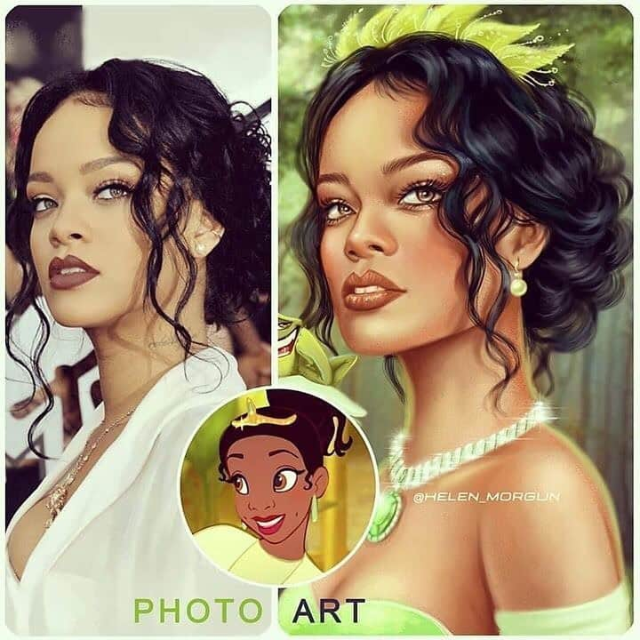 9GAGさんのインスタグラム写真 - (9GAGInstagram)「Celebrities as Disney characters ✍🏻 @helen_morgun - #doodle #disney #celebrities #9gag」1月23日 16時16分 - 9gag