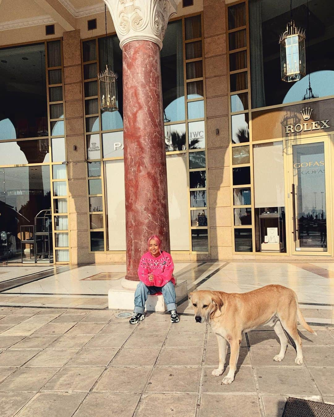 RIEHATAさんのインスタグラム写真 - (RIEHATAInstagram)「chilling in Greece🐕🇬🇷 #ギリシャ #なんかずっとくる🐶」1月23日 16時42分 - riehata