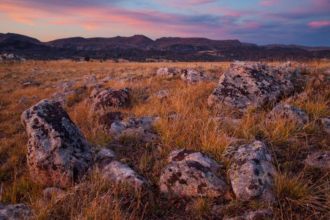 National Geographic Travelさんのインスタグラム写真 - (National Geographic TravelInstagram)「Photo by @drewtrush | The sun sets on Beartooth Pass in Wyoming. It's consistently named one of the top scenic drives in the U.S. Have you been?  To see more from this beautiful part of the world, follow along with photographer @drewtrush.」1月23日 10時04分 - natgeotravel