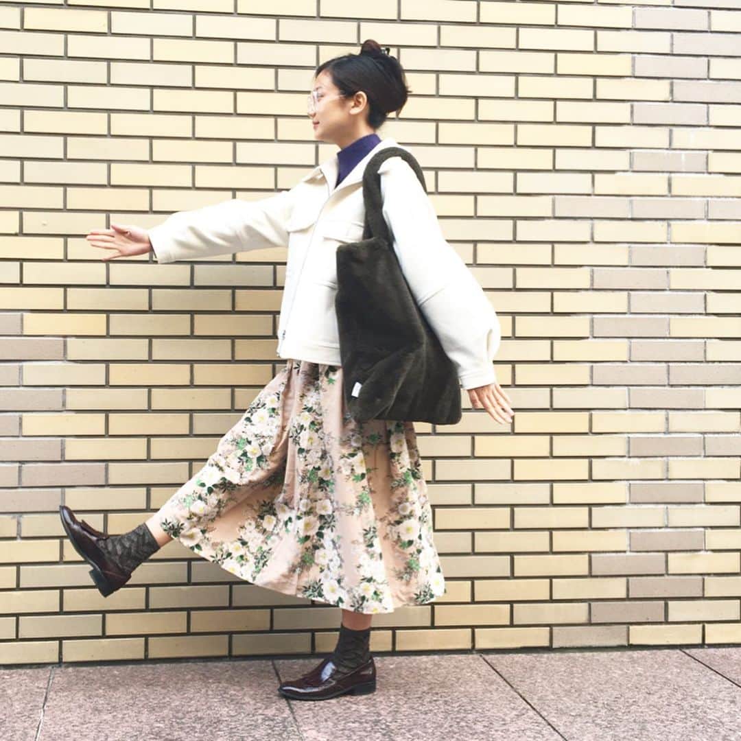 千眼美子さんのインスタグラム写真 - (千眼美子Instagram)「・ 私服。 #gu #muller #pageboy」1月23日 10時06分 - yoshiko_sengen