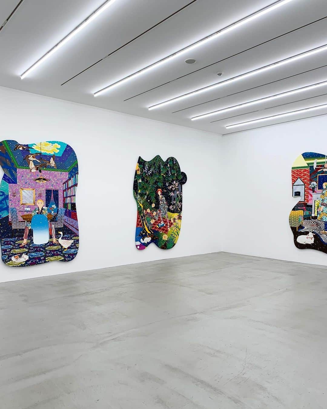 松山智一さんのインスタグラム写真 - (松山智一Instagram)「TOKYO , October 2019 Preview in Tokyo before @wbartdesign West Bund Design and Art fair in Shanghai at @kotaro_nukaga gallery  @kotaro_nukaga11」1月23日 11時06分 - tomokazumatsuyama