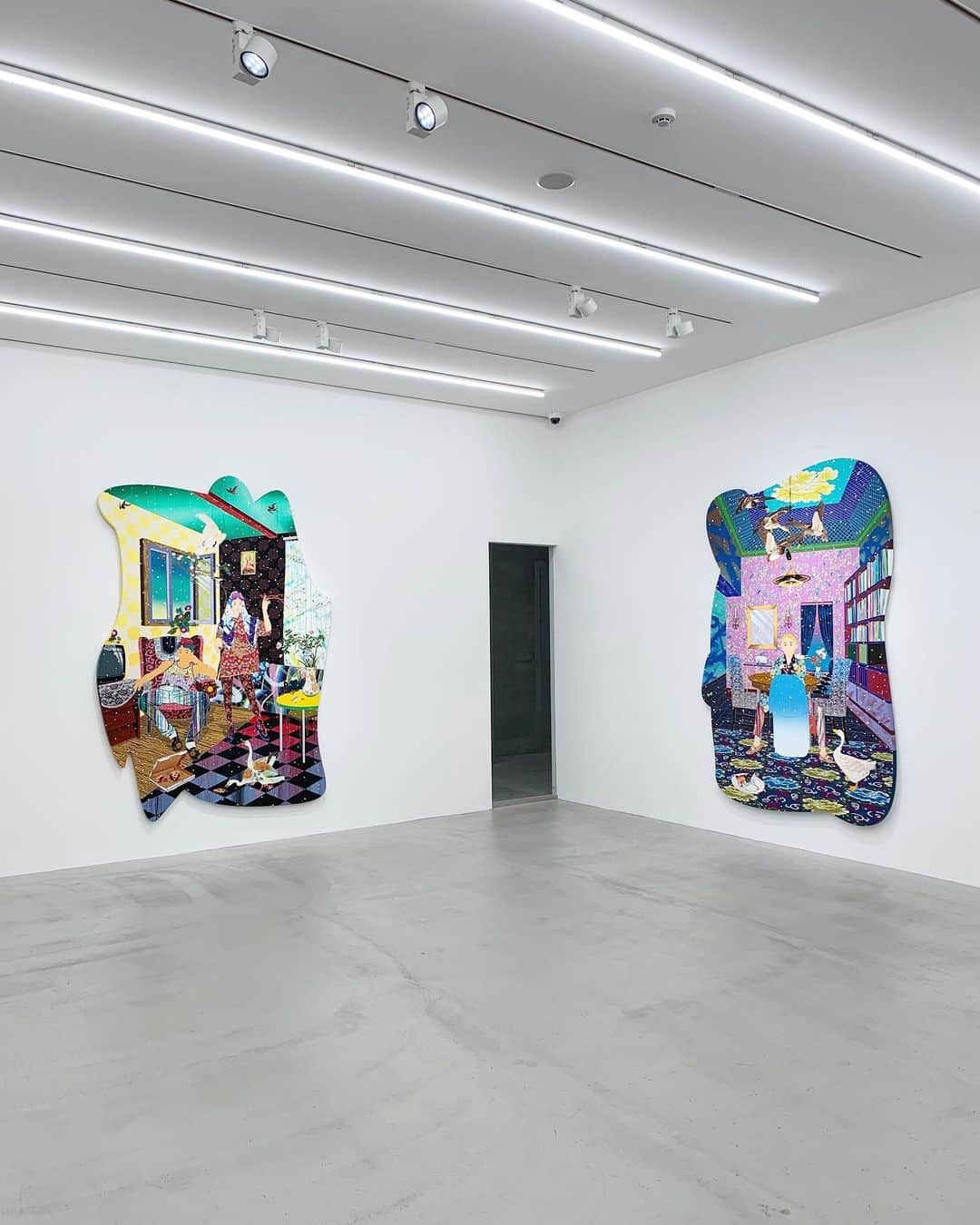 松山智一さんのインスタグラム写真 - (松山智一Instagram)「TOKYO , October 2019 Preview in Tokyo before @wbartdesign West Bund Design and Art fair in Shanghai at @kotaro_nukaga gallery  @kotaro_nukaga11」1月23日 11時06分 - tomokazumatsuyama