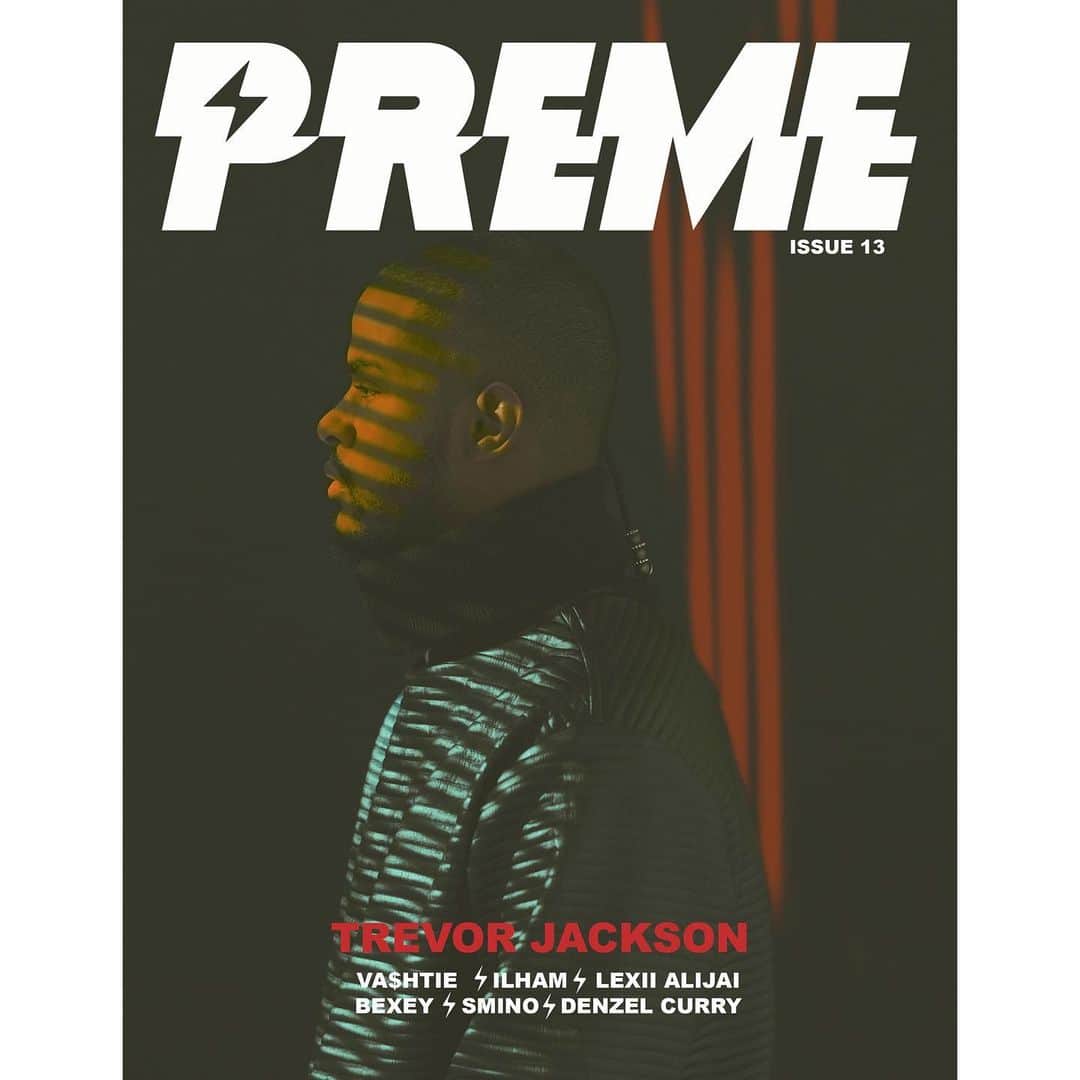 トレバー・ジャクソンさんのインスタグラム写真 - (トレバー・ジャクソンInstagram)「🌪 2020 cover @preme.magazine #prememagazine 🙏🏾」1月23日 11時33分 - trevorjackson5