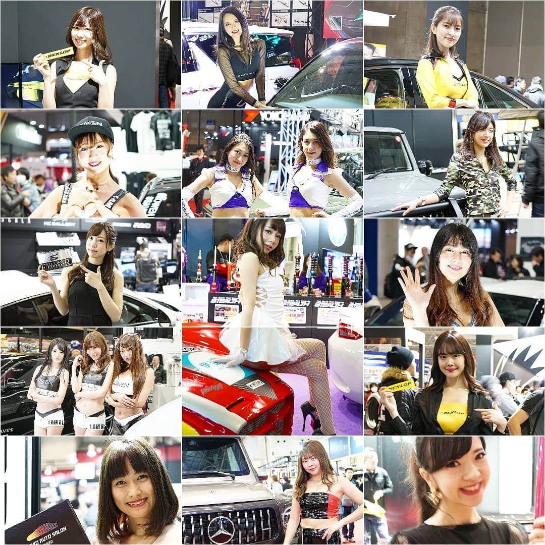 石関友梨のインスタグラム：「念願の東京オートサロン！  2枚目の写真。カメコさんたちに混ざって(正直キモイ奴もいたけど、群衆を掻き分けてw)コンパニオンの写真いっぱい撮ってきたよー♥  私は何をしているんだw  みんな写真より実物の方が可愛いかったんだよ～💕ライトの当たり方が難しくしてるんだろうなぁ、とかポートレートの勉強にもなったし、撮られる側、撮る側の勉強にもなった(⁎˃ᴗ˂⁎) 後で写真載せるけど、私好みの車は少なかったけど萌え空間であった✨  1人で来てる女性は私くらいしかいなかったしアウェイすぎたけど、来年も行きたいと思っている🎵  #東京オートサロン #趣味 #車女子 #コンパニオン #レースクィーン #私も出来るかな #調子に乗る #カメコ #オタク #凄い人 #キモイ奴も多く #私もそこへ混ざる勇気 #ポートレート #カメラも練習 #女性のカメコは珍しいから女の子たちの目線と笑顔を頂きやすい #大変な仕事だ #女の子って癒し #私はメガネとマスクと帽子で変装してたので怪しまれなかった #カメコ様様」
