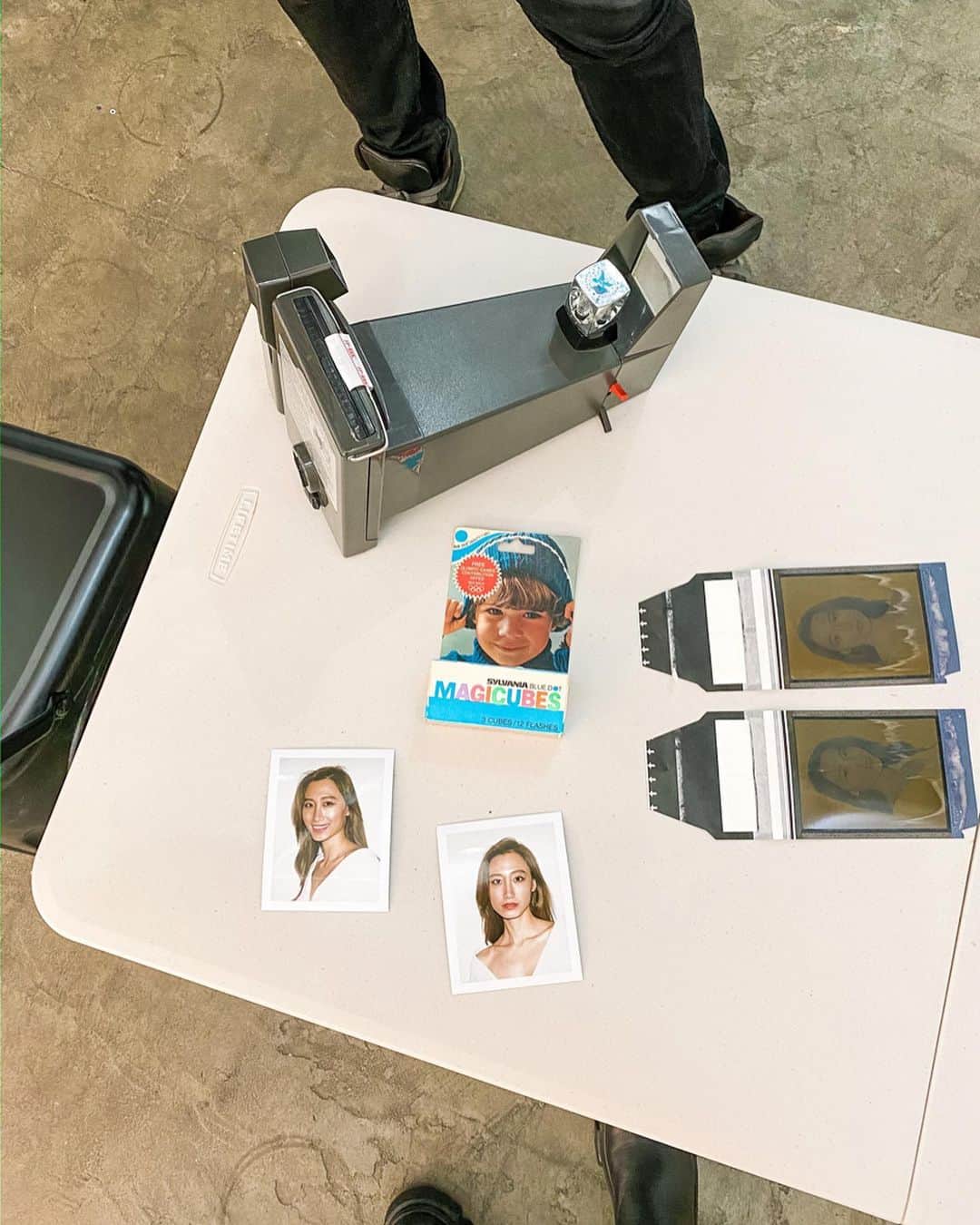 白雪のインスタグラム：「Classic. Love polaroid photos. 📸 @shintani」