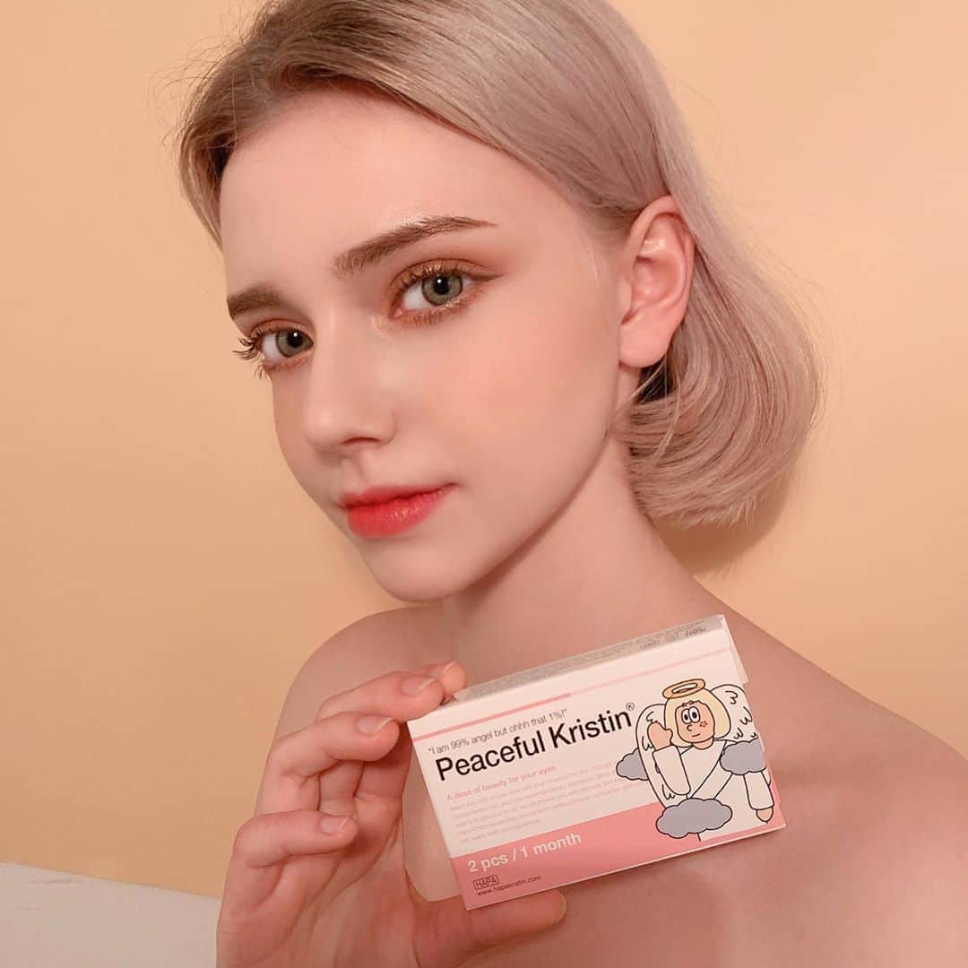 Chuuのインスタグラム：「peaceful kristin😇✨ @hapakristin」
