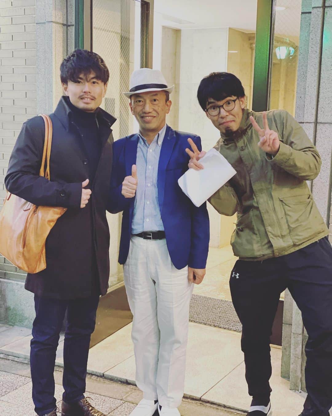 塩谷昂大さんのインスタグラム写真 - (塩谷昂大Instagram)「昨日の撮影！ クランクイン&クランクアップした池田さんと🔥  #火葬 #樋口慧一  監督 #池田諭　さん」1月23日 14時57分 - kodai_shioya