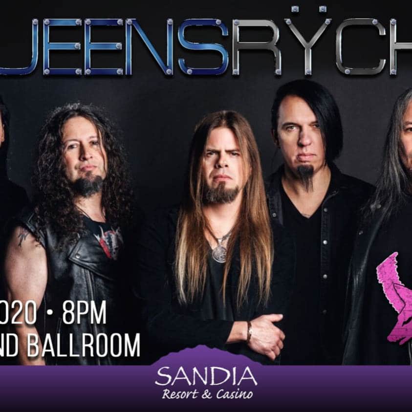 Queensrycheさんのインスタグラム写真 - (QueensrycheInstagram)「NEW DATE ANNOUNCEMENT!! Friday, March 13th at @sandiacasino (Sandia Ballroom) in Albuquerque NM - with special guests @vixen_band ! Doors at 7pm/Show at 8pm - TICKETS GO ON SALE TODAY AT 4:30PM 👉: https://www.etix.com/ticket/p/3495811/queensrychevixen-albuquerque-sandia-grand-ballroom  #queensryche #theverdicttour2020 #albuquerque  #newmexico #vixenband #ticketsonsaletodayat4thirty」1月24日 3時03分 - queensrycheofficial